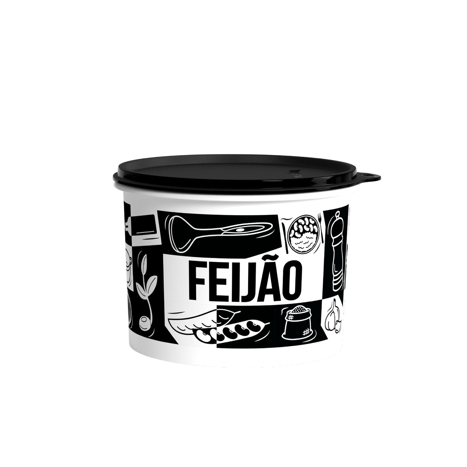 Pote p/ alimentos Tupper Caixa Feijão Tupperware 2Kg Pop Box